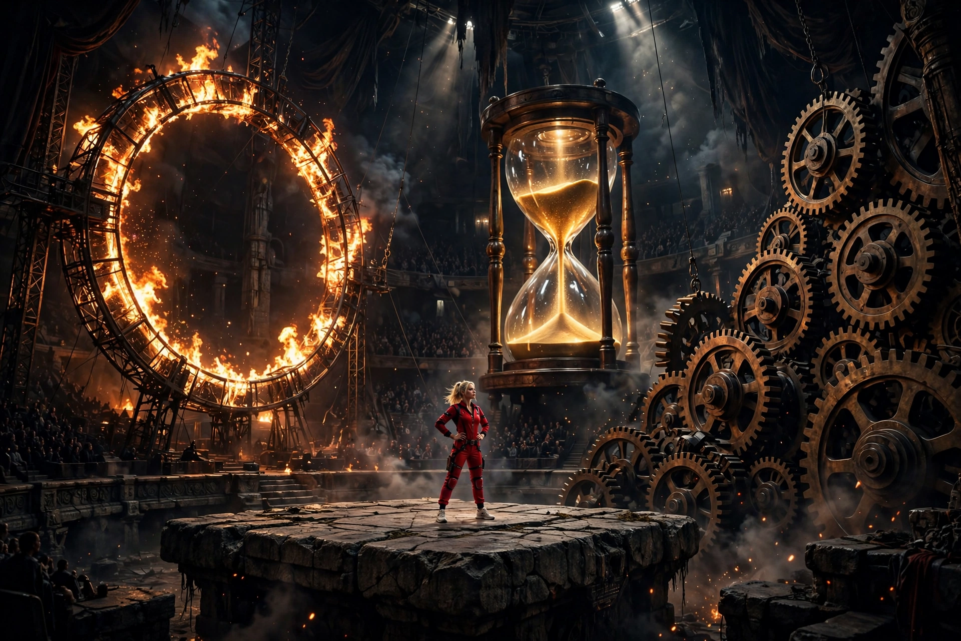 Viral Circus-Spectacle Video Director Prompt — Run an Entire Impossible-Circus Short-Video Universe From One Master Prompt — illustration